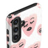Bouffants and Broken Hearts Winking Hearts Galaxy S25 Impact Case